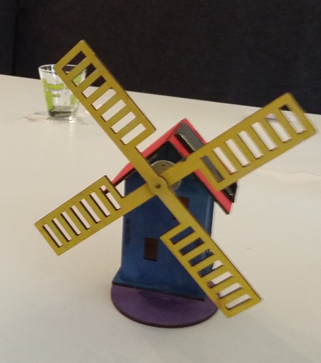 Solarwindmühle