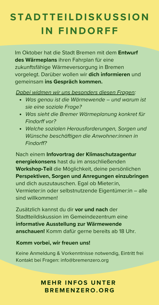 Wärme für Alle Findorff